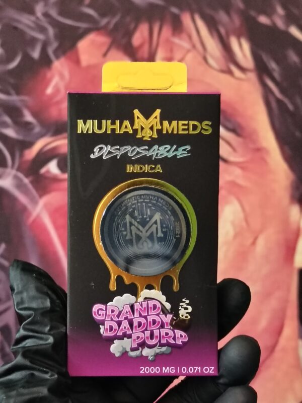 MUHA MEDS V2 GRAND DADDY PURP (INDICA) 2gr