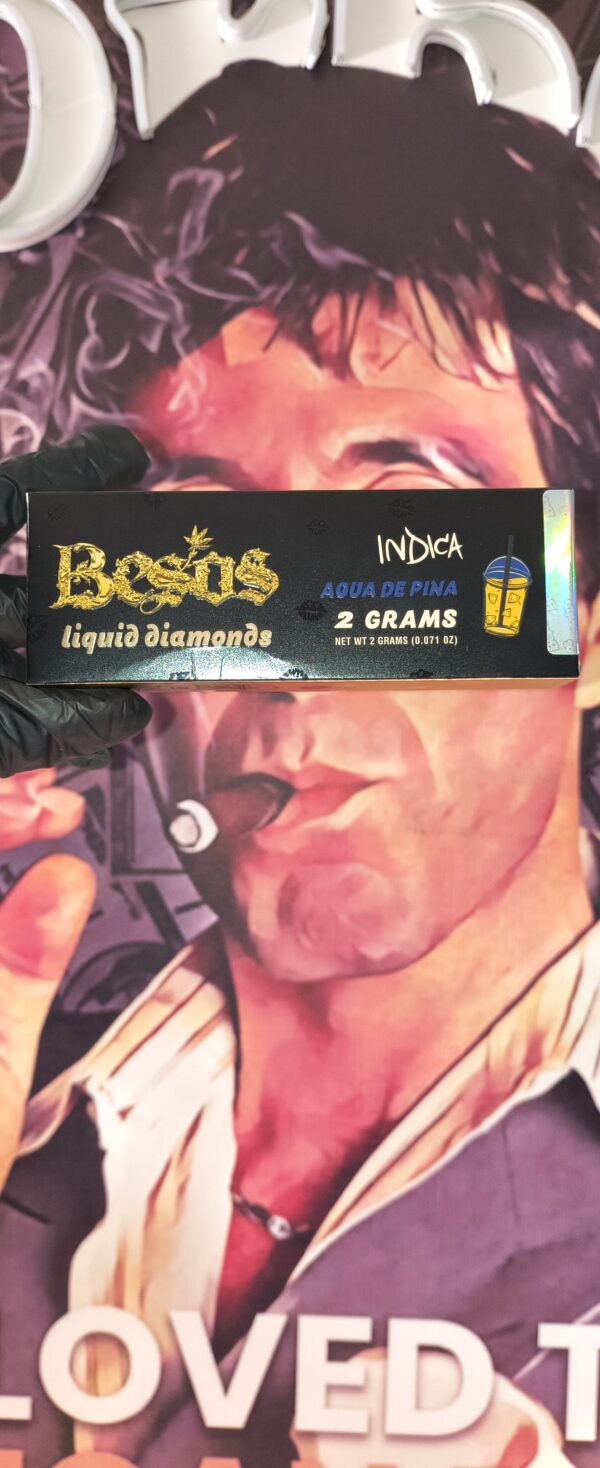 AGUA DE PINA 1 BESOS DORADOS AGUA DE PINA (INDICA) 2gr