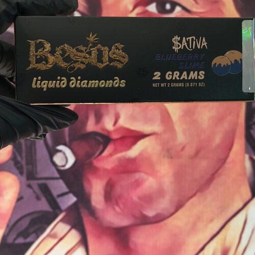 BLUEBERRY SLIME 2 BESOS DORADOS BLUEBERRY SLIME (SATIVA) 2gr