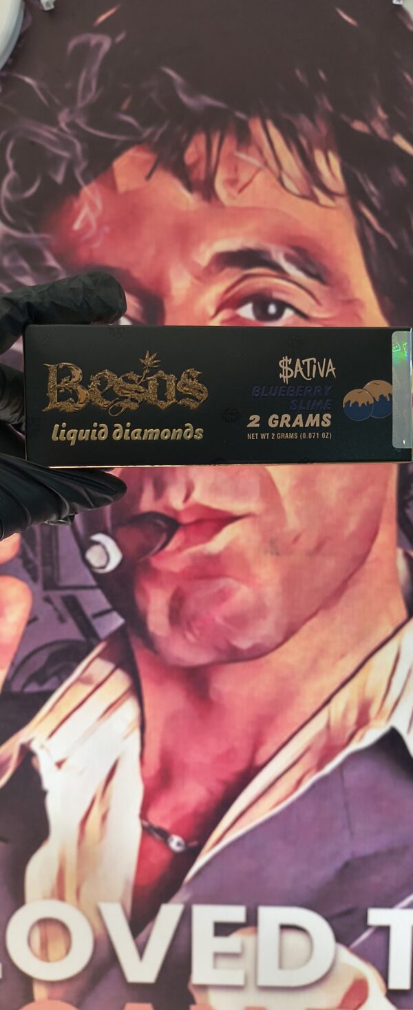 BLUEBERRY SLIME 2 BESOS DORADOS BLUEBERRY SLIME (SATIVA) 2gr