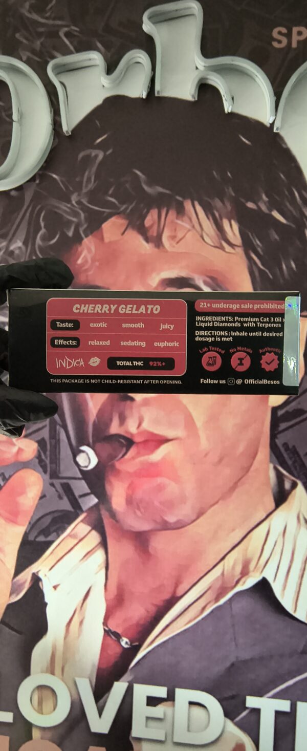 CHERRY GELATO 2 BESOS DORADOS CHERRY GELATO (INDICA) 2gr