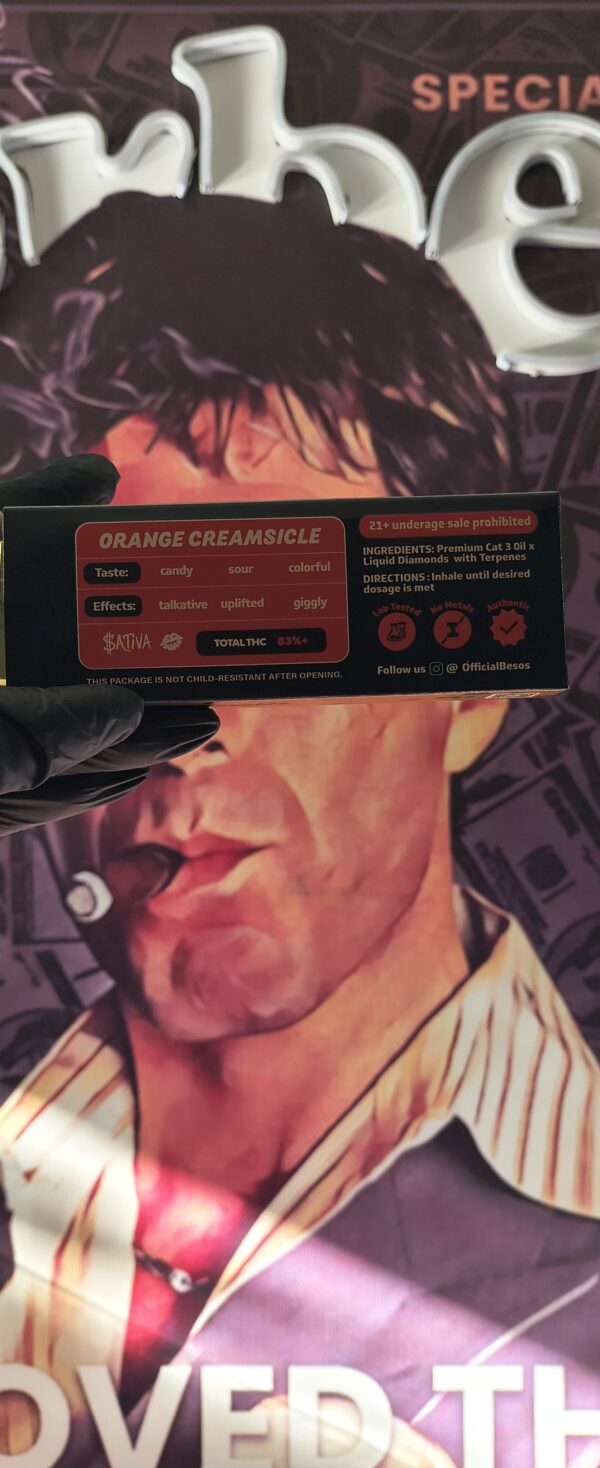 ORANGE CREAMSICLE 2 BESOS DORADOS ORANGE CREAMSICLE (SATIVA) 2gr