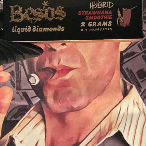 STRAWNANA SMOOTHIE 1 BESOS DORADOS STRAWNANA SMOOTHIE (HYBRID) 2gr