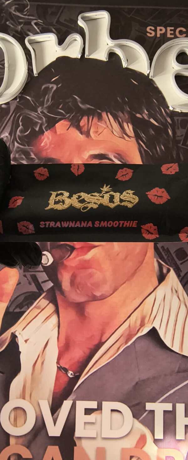 STRAWNANA SMOOTHIE 3 BESOS DORADOS STRAWNANA SMOOTHIE (HYBRID) 2gr