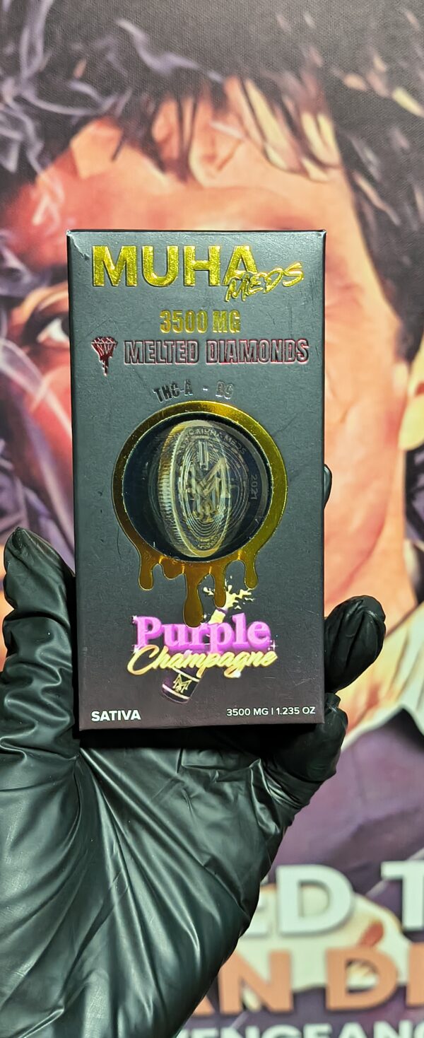 MUHA MEDS PURPLE CHAMPAGNE V2 (SATIVA) 3.5gr