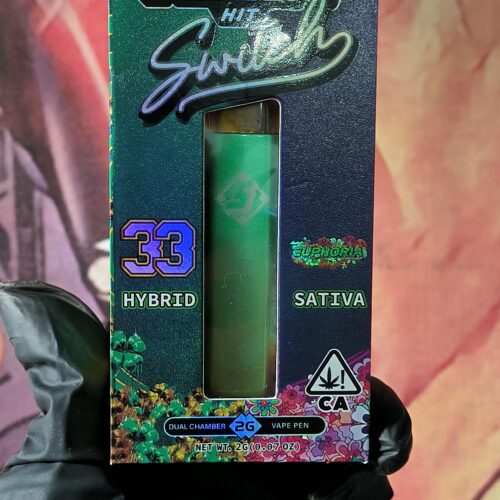 SLUGGERS DUAL 33 & EUPHORIA (HYBRID & SATIVA) 2gr