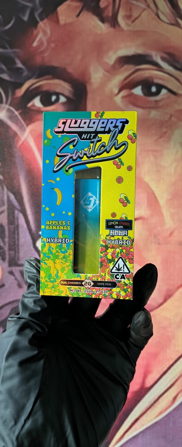 SLUGGERS DUAL APPLES & BANANAS & LEMON CHERRY GELATO (HYBRID & HYBRID) 2gr