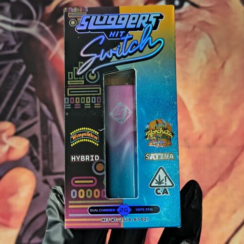 SLUGGERS DUAL TEMPATION & COCONUT HORCHATA (HYBRID & SATIVA) 2gr