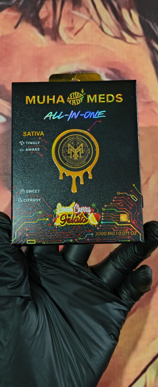 MUHA MEDS GALLETA LEMON CHERRY GELATO (SATIVA) 2gr