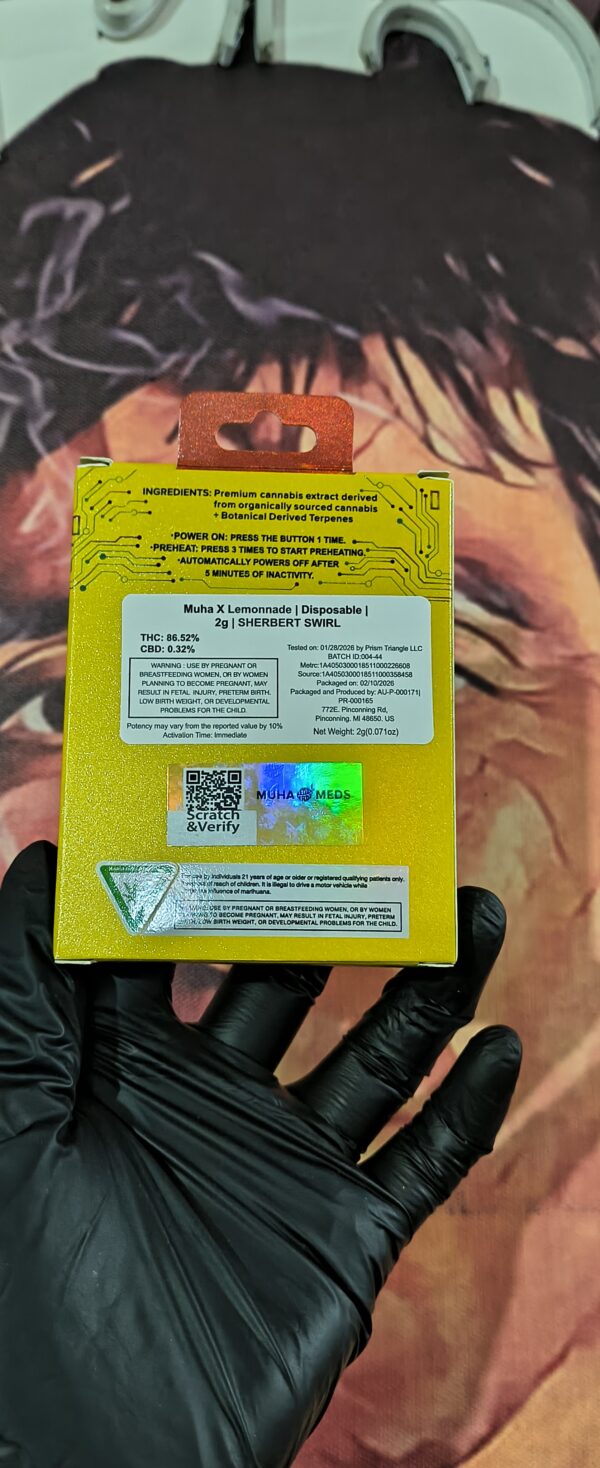 MUHA MEDS GALLETA SHERBERT SWIRL (HYBRID) 2gr