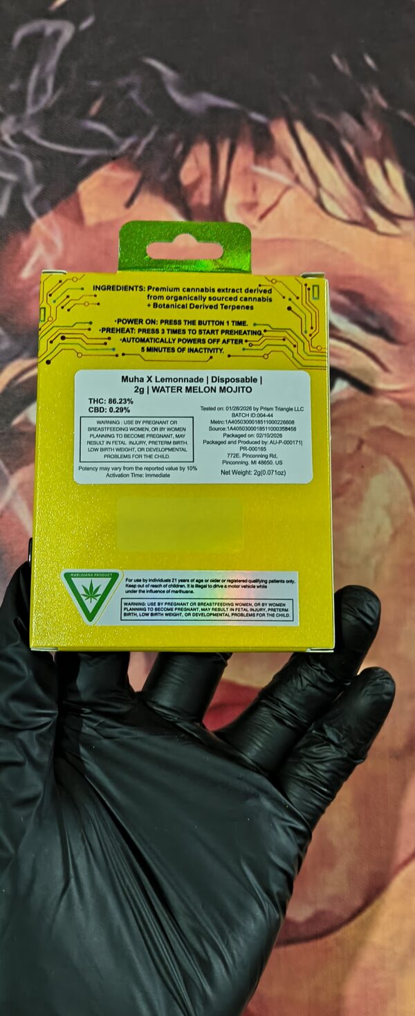 MUHA MEDS GALLETA WATERMELON MOJITO (INDICA) 2gr