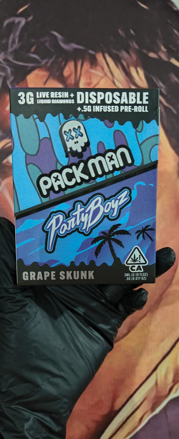 GRAPE SLUNK 1 PACK MAN PANTYBOYZ GRAPE SKUNK (HYBRID) 3gr