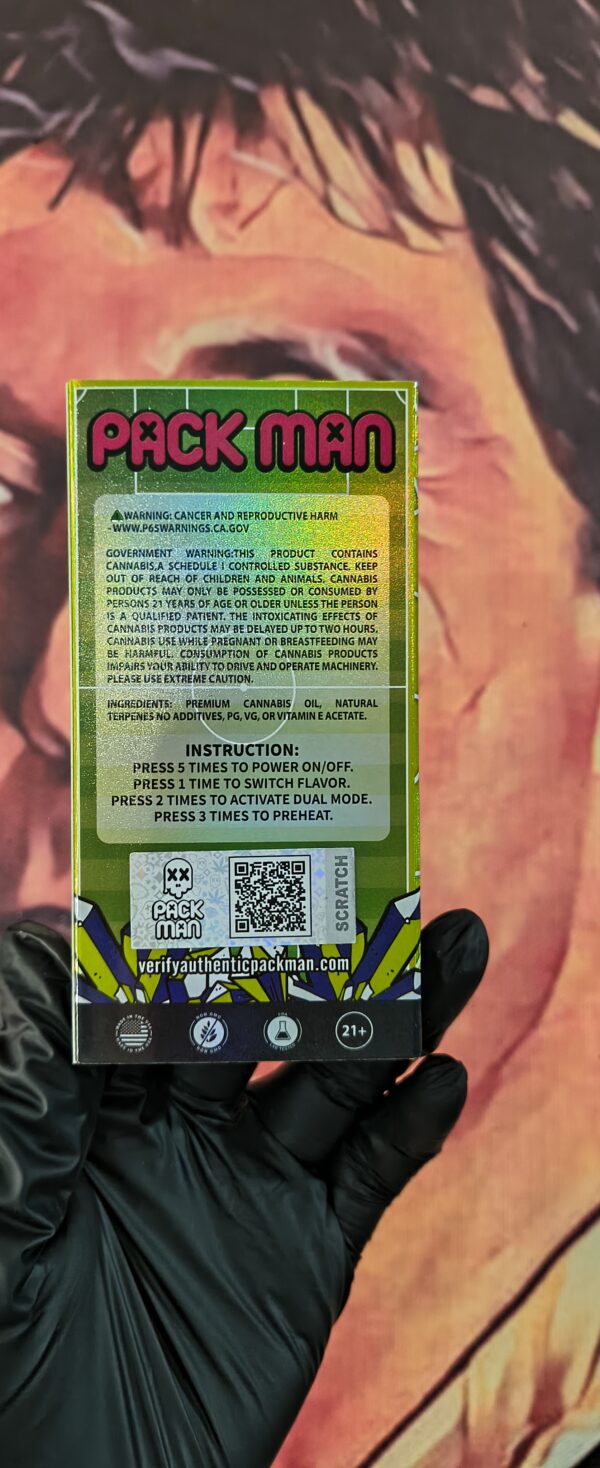 PACKMAN MUNDIALISTA BLUE SLUSHIE & FATSO (HYBRID & INDICA) 2gr