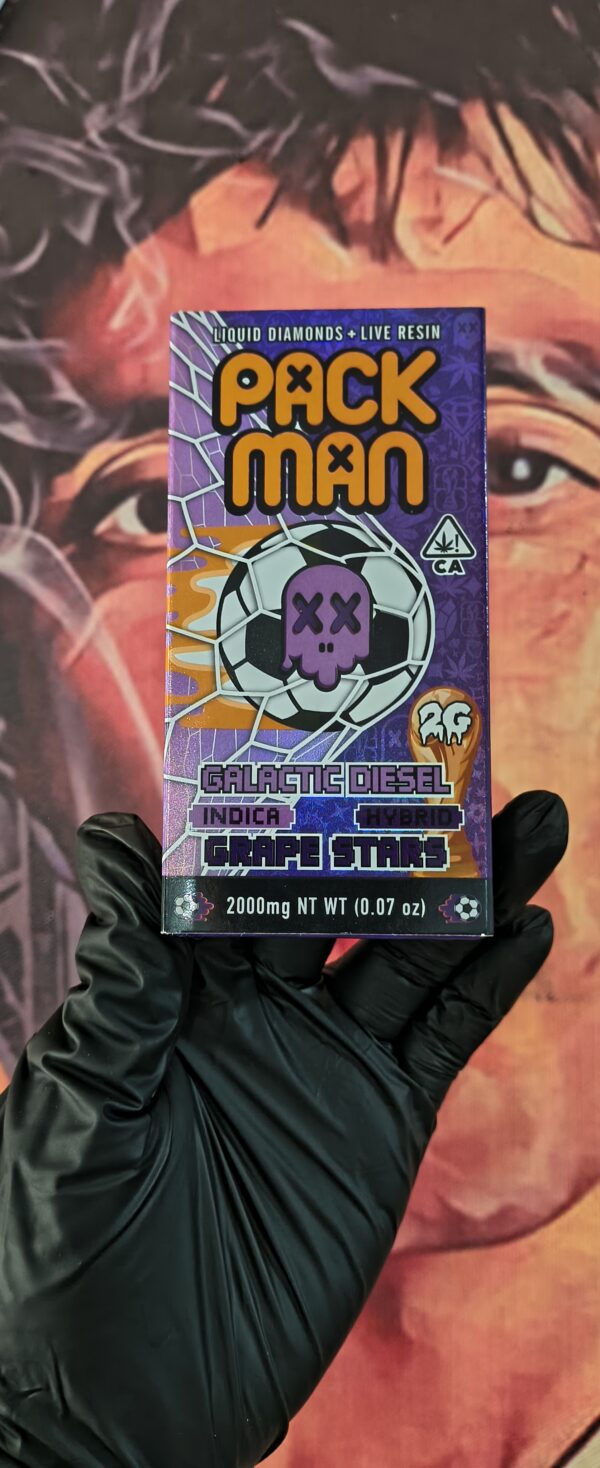 PACKMAN MUNDIALISTA GALACTIC DIESEL & GRAPE STARS (INDICA & HYBRID) 2gr