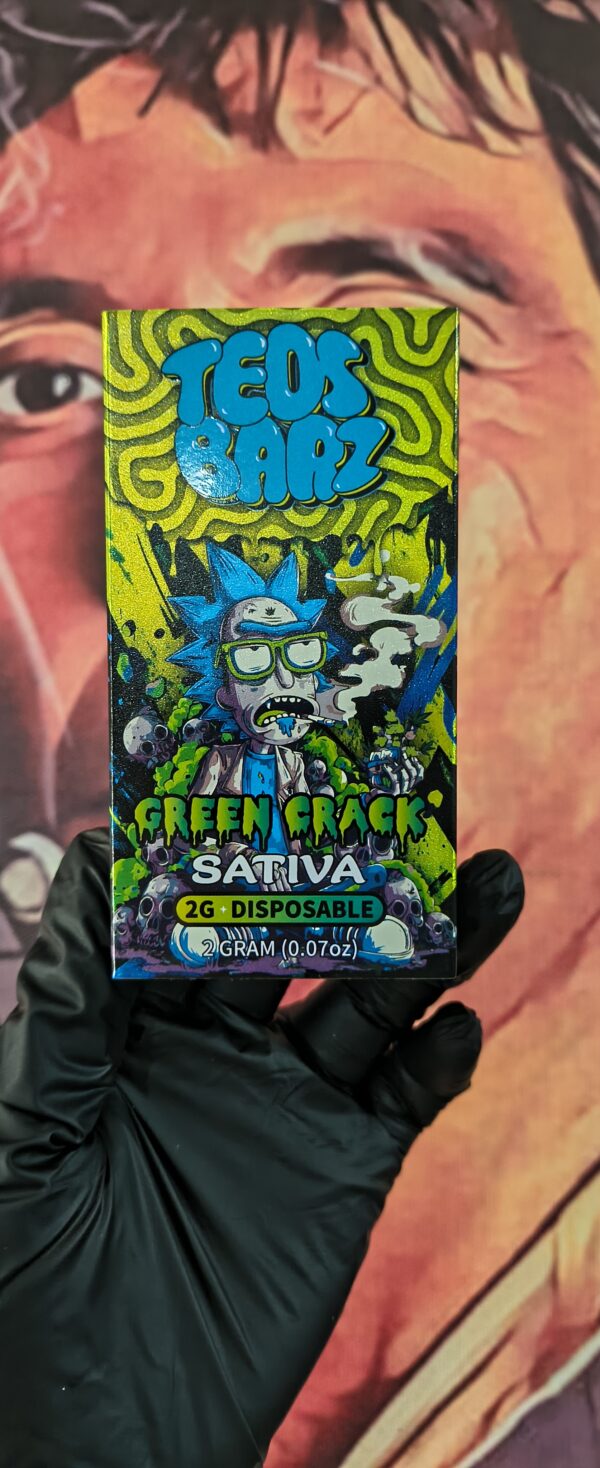 GREEN CRACK 1 TEOS BARZ GREEN CRACK (SATIVA) 2gr