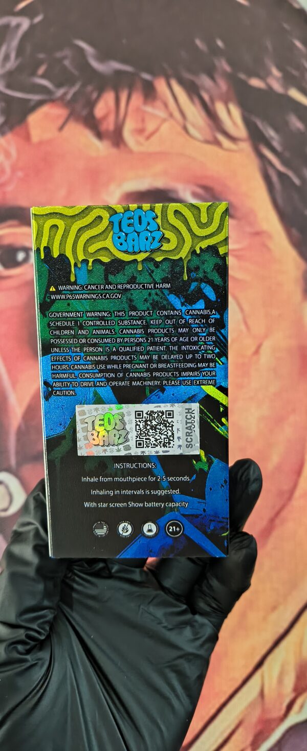 GREEN CRACK 2 TEOS BARZ GREEN CRACK (SATIVA) 2gr