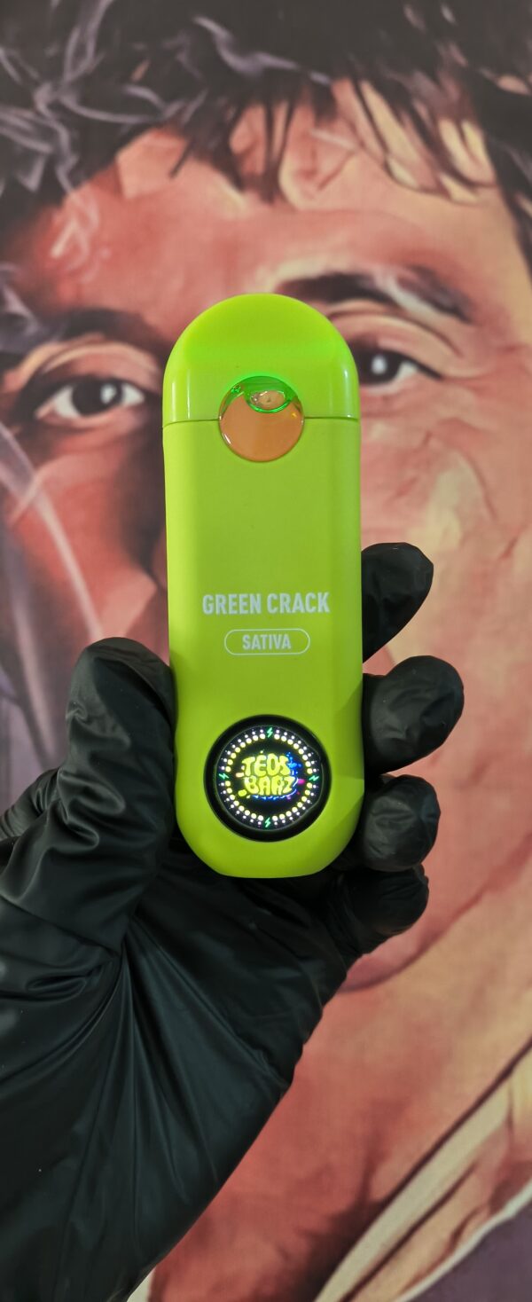 GREEN CRACK 4 TEOS BARZ GREEN CRACK (SATIVA) 2gr