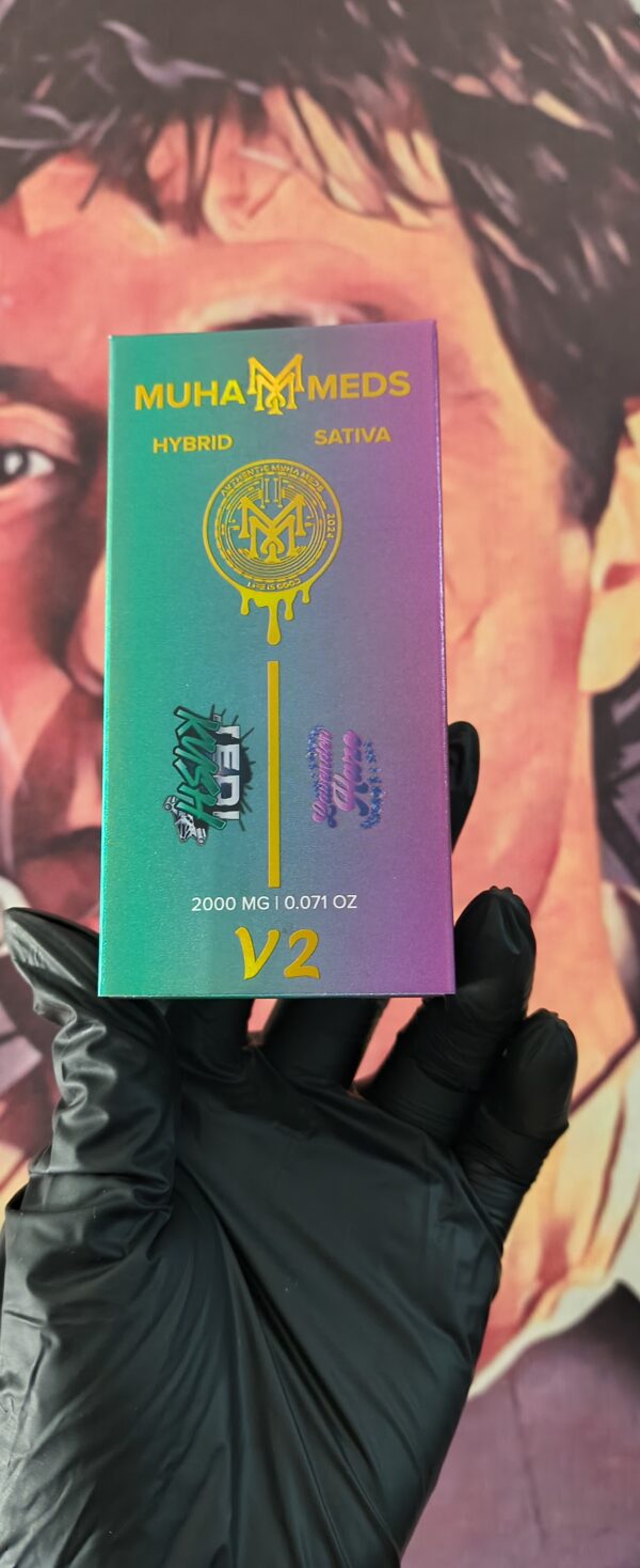 MUHA MEDS DUAL V2 JERI KUSH & LAVANDER HAZE (HYBRID & SATIVA) 2gr
