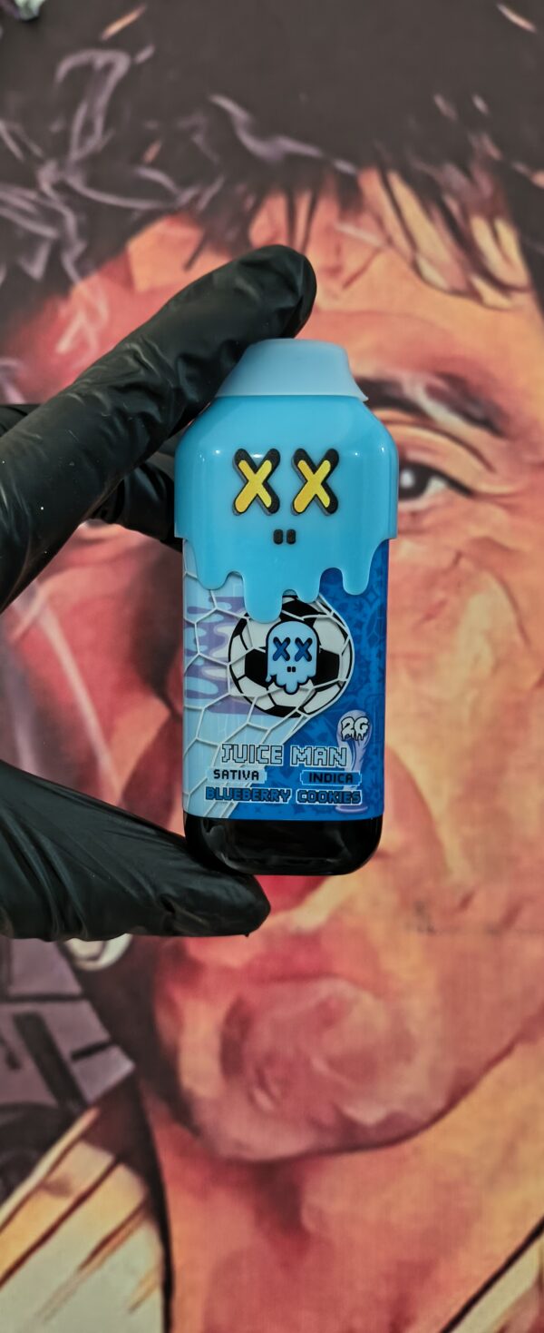 PACKMAN MUNDIALISTA JUICE MAN & BLUEBERRY COOKIES (SATIVA & INDICA) 2gr
