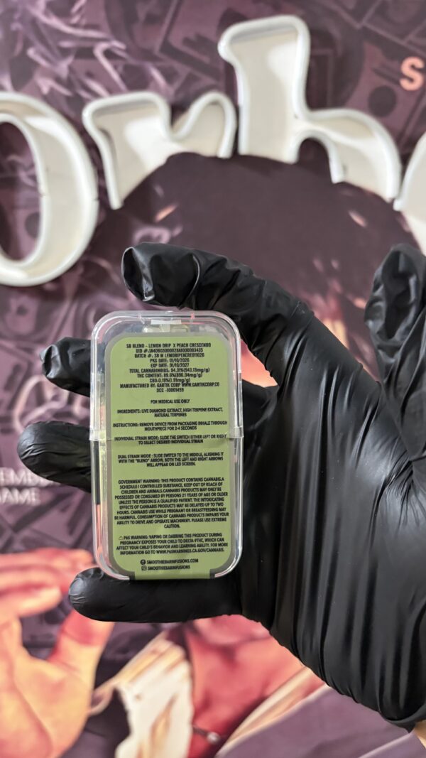 BIG CHIEF LEMON DRIP (HYBRID) X PEACH CRESCENDO (SATIVA)2G