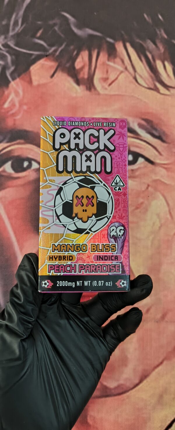 PACKMAN MUNDIALISTA MANGO BLISS & PEACH PARADISE (HYBRID & INDICA) 2gr