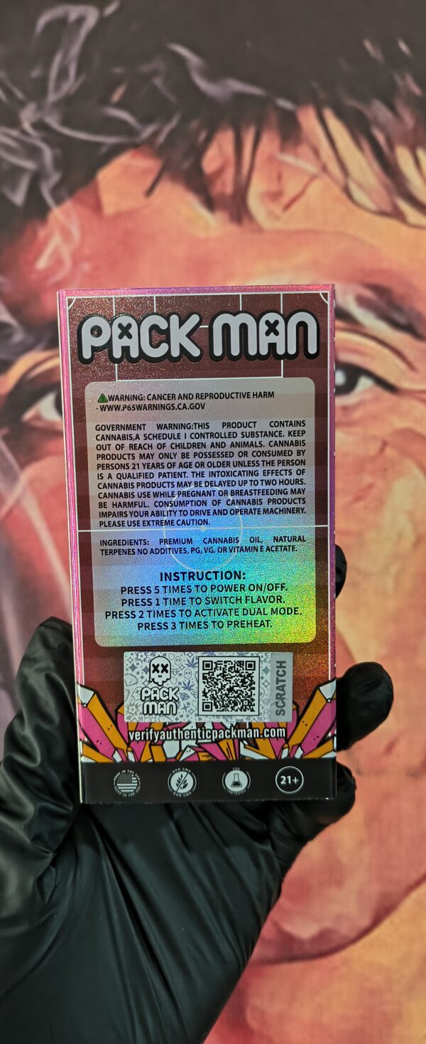 PACKMAN MUNDIALISTA MANGO BLISS & PEACH PARADISE (HYBRID & INDICA) 2gr