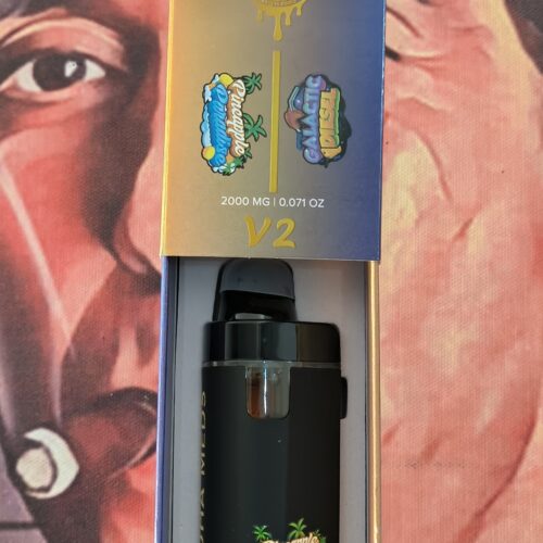 MUHA MEDS DUAL V2 PINEAPPLE PARADISE & GALACTIC DIESEL (SATIVA & SATIVA) 2gr