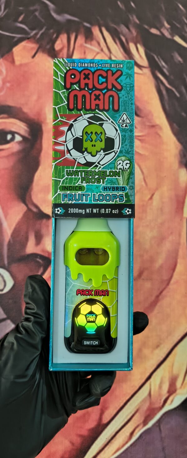 PACKMAN MUNDIALISTA WATERMELON FROST & FRUIT LOOPS (INDICA & HYBRID) 2gr
