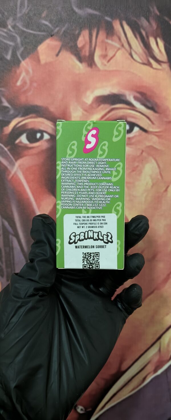 SPRINKLEZ WATERMELON SORBET (SATIVA) 2G