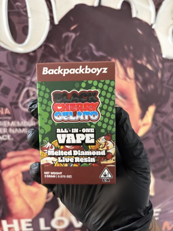 BLACK CHERRY GELATO 1 BACKPACKBOYZ BLACK CHERRY GELATO (HYBRID) 2gr