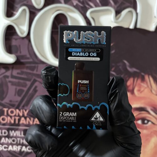 PUSH DIABLO OG (SATIVA 40% & INDICA 60%) 2GR