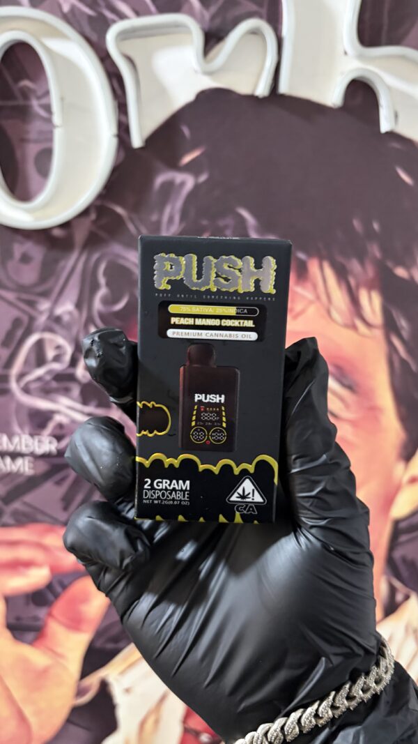 PUSH PEACH MANGO COCKTAIL (SATIVA 75% & INDICA 25%) 2GR