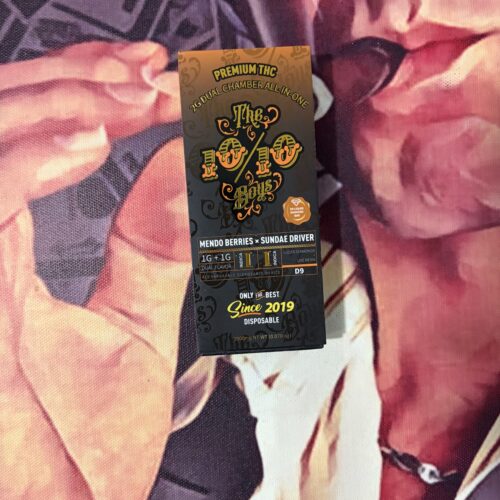 THE 10/10 BOYS DUAL MENDO BERRIES & SUNDAE DRIVER (INDICA & INDICA) 2gr